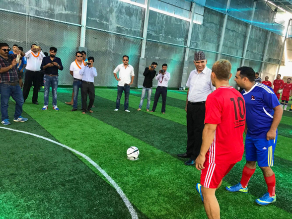 尼泊尔免填充足球场项目新闻图